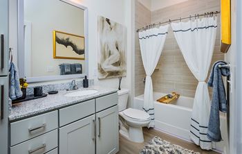 Separate soaking tubs